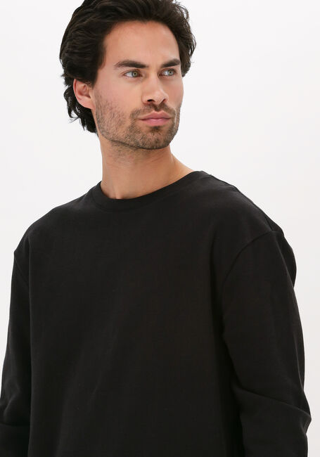 Schwarze TOMMY JEANS Pullover TJM MINI WAFFLE SNIT - large