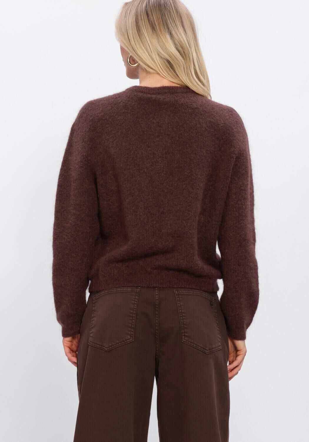 Braune STUDIO ANNELOES Pullover Bibi cardigan - large
