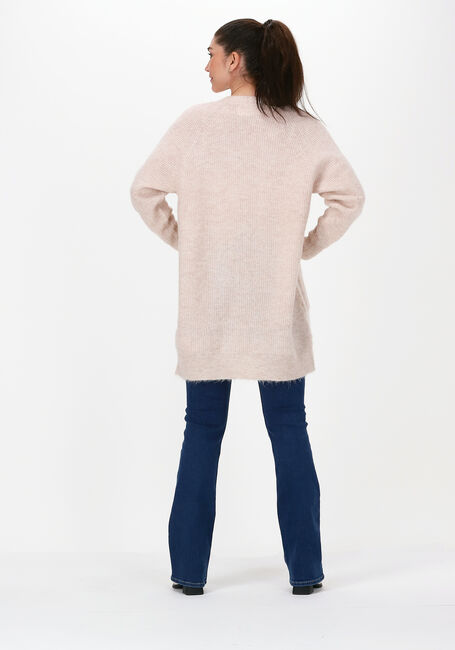 Beige SELECTED FEMME Strickjacke SLFLULU LS KNIT LONG CARDIGAN - large