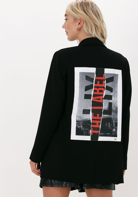 Schwarze ALIX THE LABEL Blazer LADIES WOVEN ALIX PATCH BLAZER - large