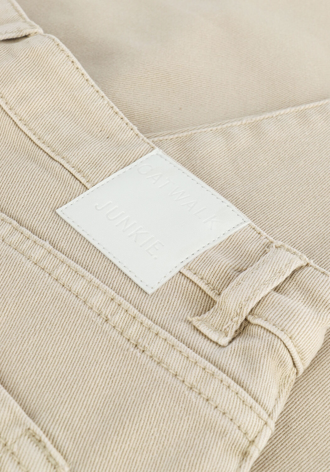 Sand CATWALK JUNKIE Wide jeans TR CHRISTY - large