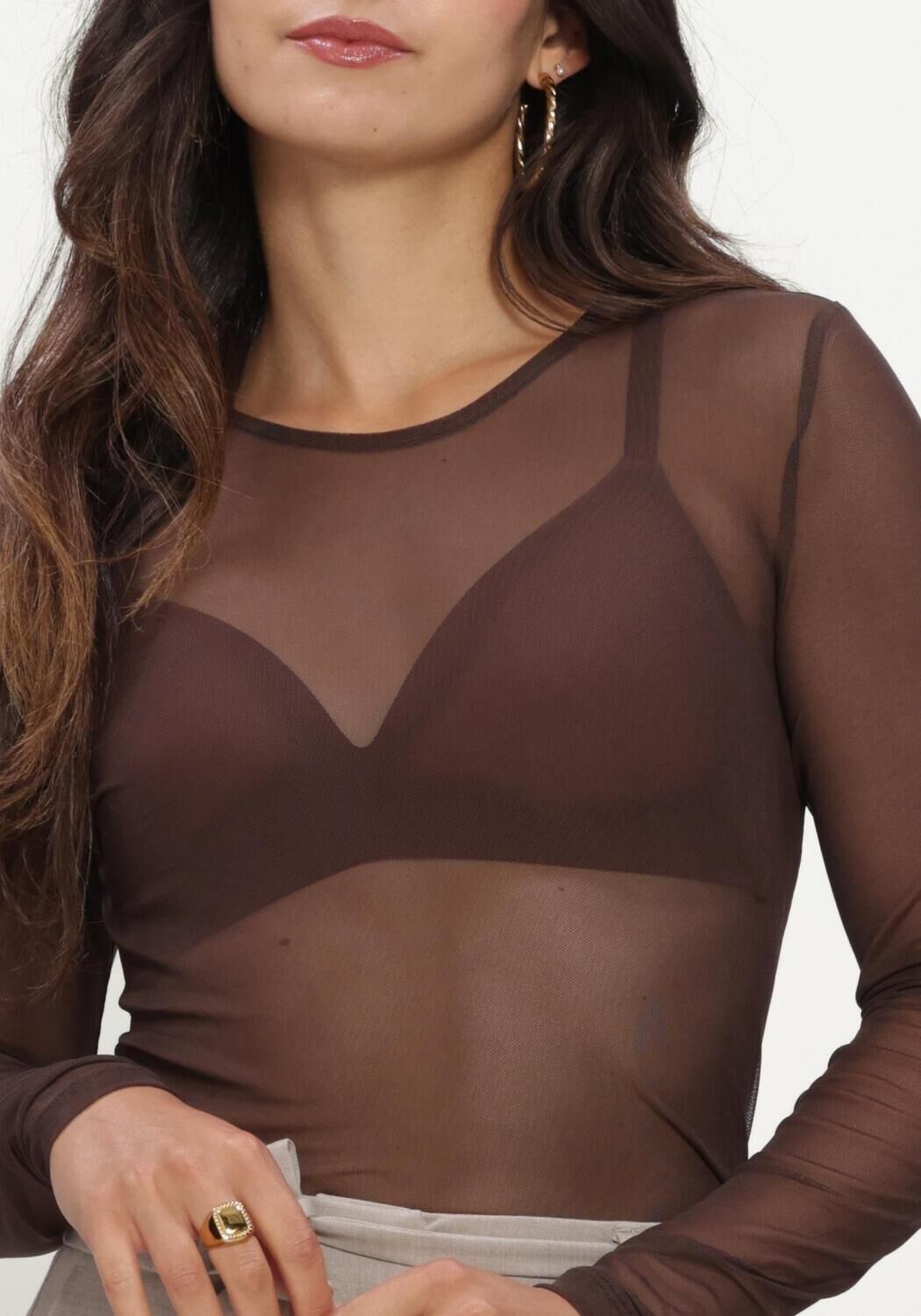 Braune MSCH COPENHAGEN Top MSCHJANIE ILLENORA TOP - large