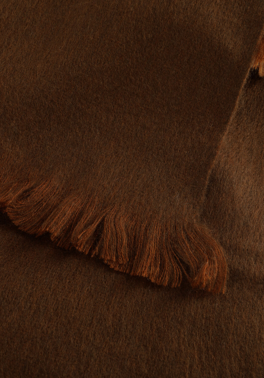 Braune ALPACA LOCA Schal 704 SCARF - large