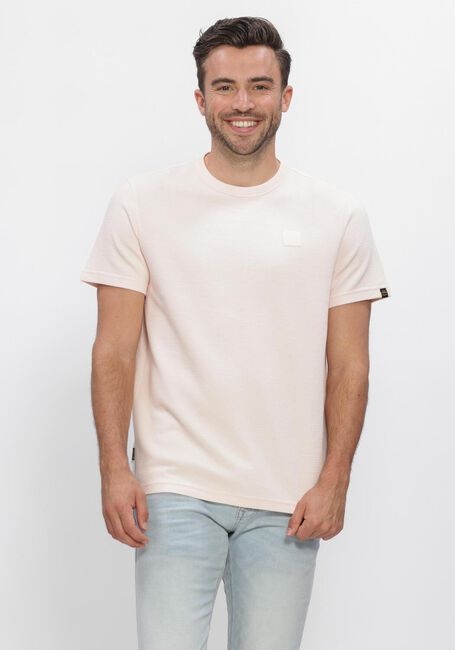 Hell-Pink PME LEGEND Polo-Shirt SHORT SLEEVE R-NECK RUSSEL JERSEY INTERLOCK - large