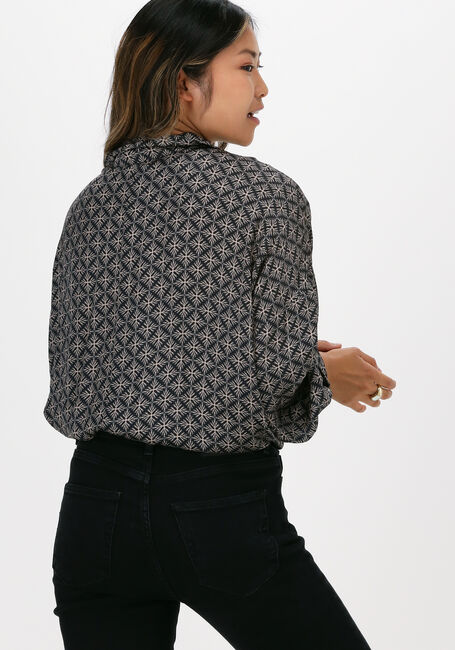 Mehrfarbige/Bunte SUMMUM Blusen ALLOVER PRINT - large