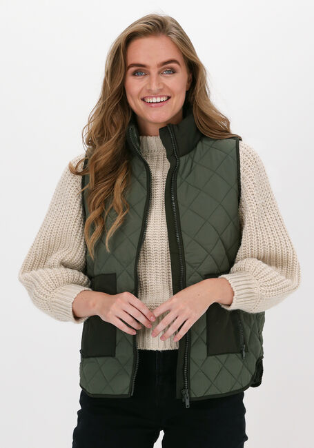 Grüne ENVII Bodywarmer ENSOLANGE WAISTCOAT 6729 - large