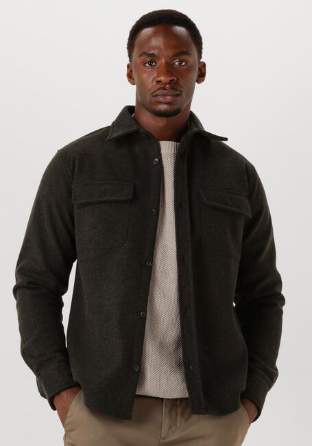 Braune DSTREZZED Overshirt ULRIK OVERSHIRT - large