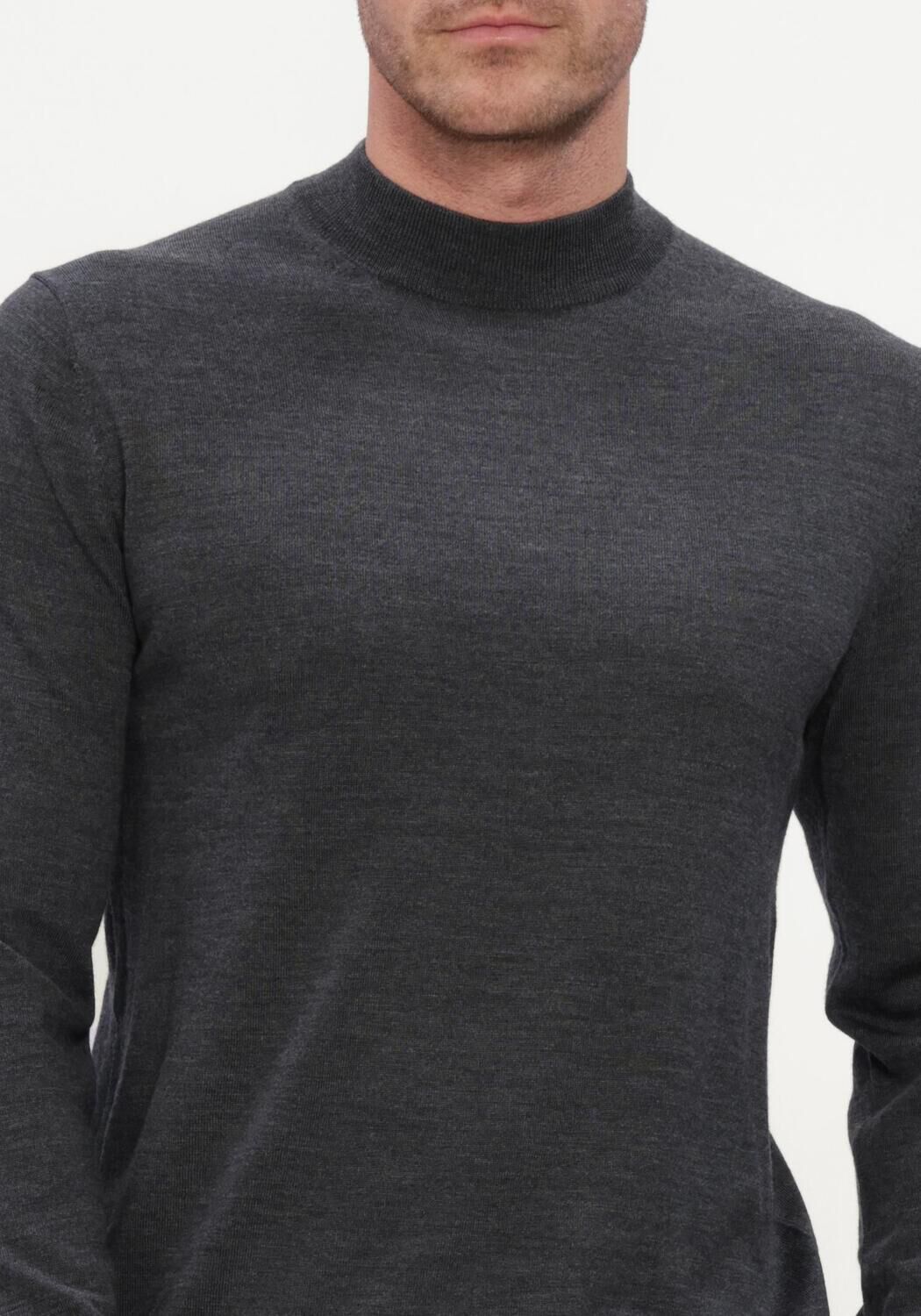 Dunkelgrau STEFANO LAURAN Pullover TURTLE NECK MERINO - large