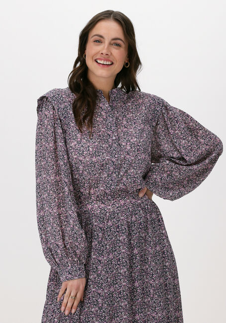 Lilane MSCH COPENHAGEN Blusen HEDDE RIKKELIE LS SHIRT AOP - large