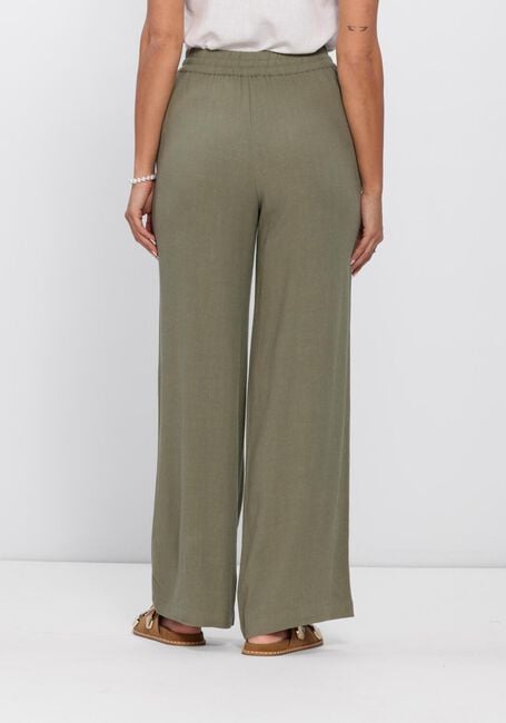 Gr&uuml;ne SELECTED WOMEN Weite Hose SLFVIVA-GULIA HW LONG SUN PANT - large