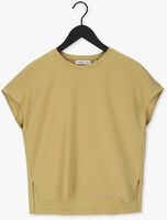 Goldfarbene VANILIA T-shirt CREPE LAYER