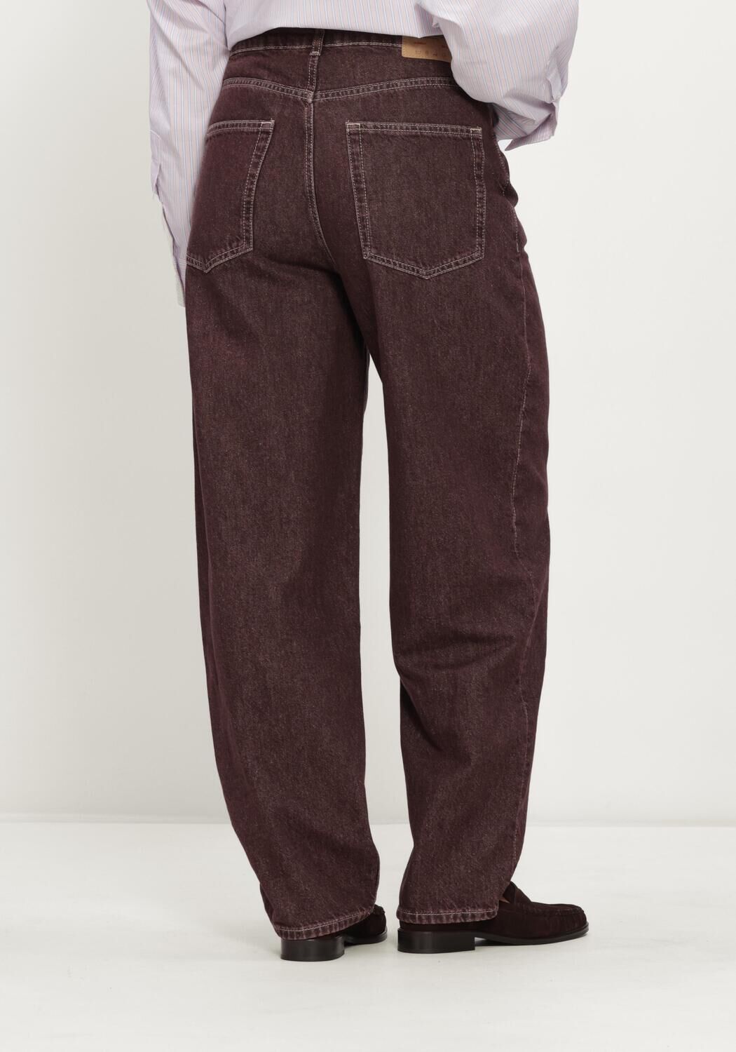 Braune AMERICAN VINTAGE Jeans OSHOW - large