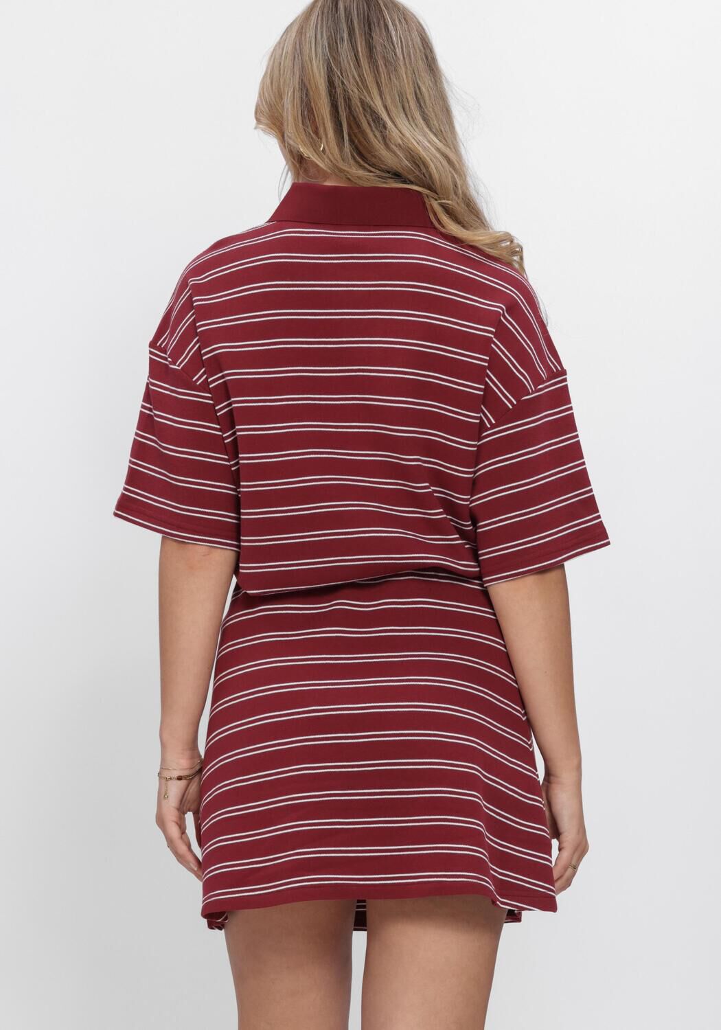 Mehrfarbige/Bunte GESTUZ Tops & T-shirts GZPILOVA POLO TEE - large