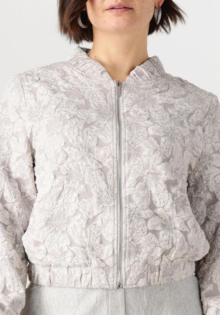 Graue JANSEN AMSTERDAM Jack JOSIEN JASJE J 275 JACQUARD BOMBER LONG SLEEVE - large