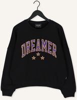 Schwarze COLOURFUL REBEL Sweatshirt DREAMER PATCH DROPPED SHOULDER Schwarze COLOURFUL REBEL Sweatshirt DREAMER PATCH DROPPED SHOULDER - medium