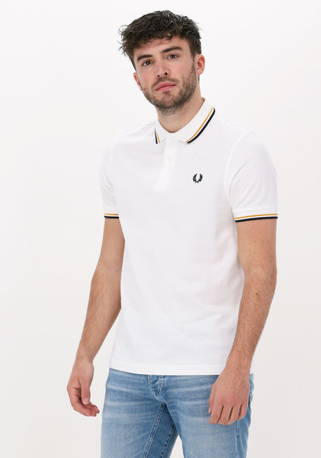 Nicht-gerade weiss FRED PERRY Polo-Shirt TWIN TIPPED FRED PERRY SHIRT - large