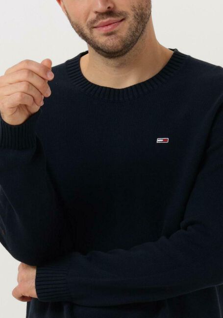 Dunkelblau TOMMY JEANS Sweatshirt TJM SLIM ESSNTLS C-NECK SWEATER - large