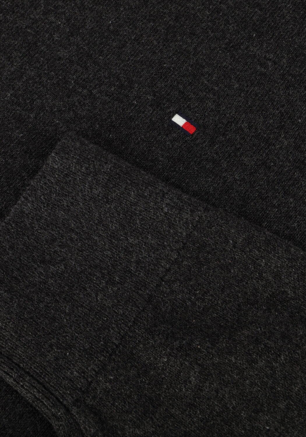 Dunkelgrau TOMMY HILFIGER Rollkragenpullover PIMA ORG CTN CASHMERE ROLL NECK - large