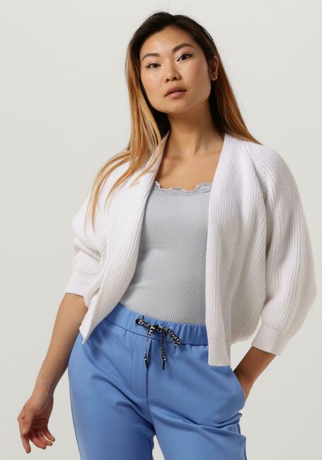 Weiße BELLAMY Strickjacke TESS - large