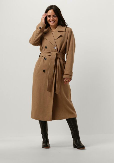 Camelfarbene MODSTRÖM Mäntel SHAYMD COAT - large