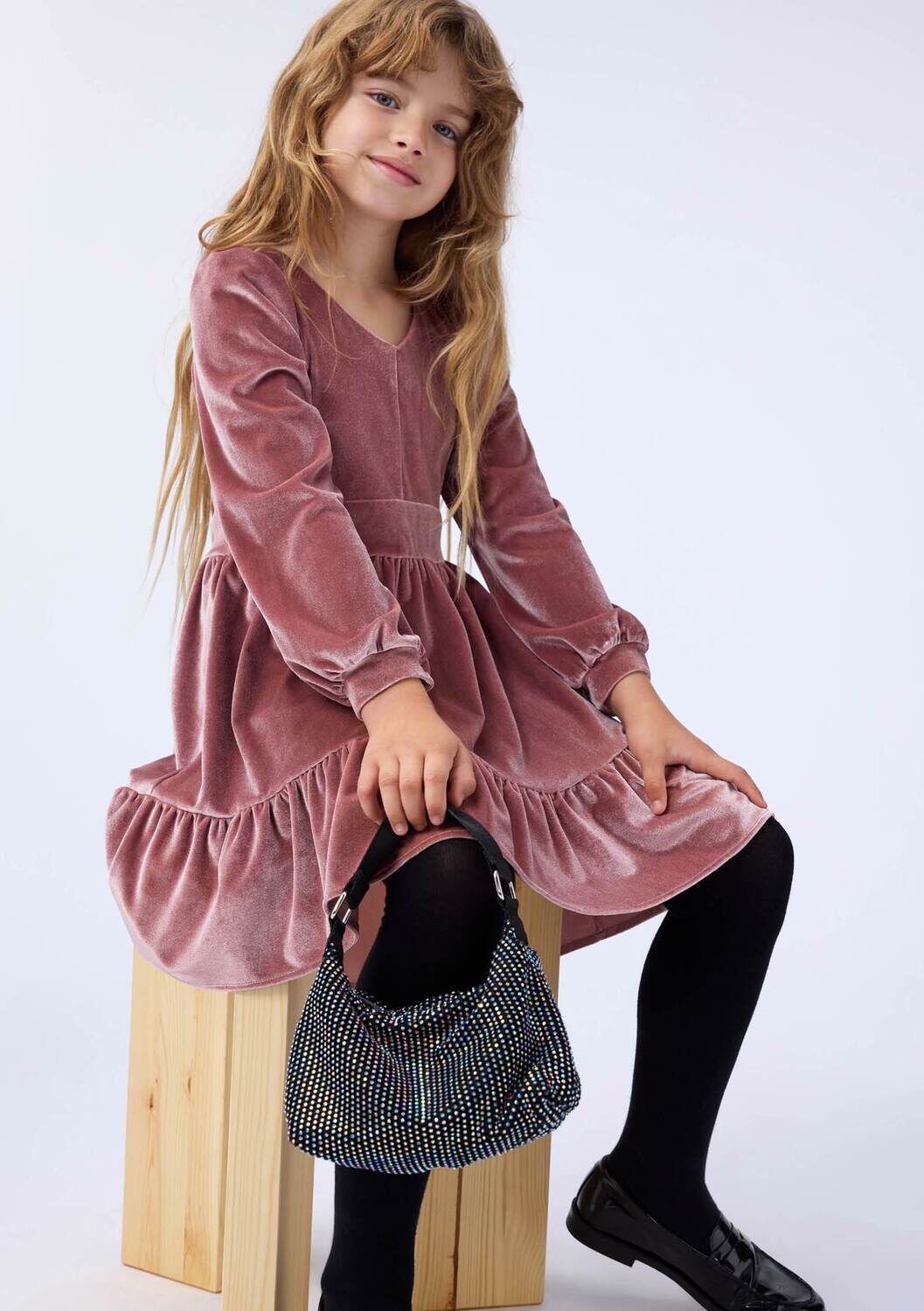 Schwarze MOLO Handtasche DOLLY BAG - large