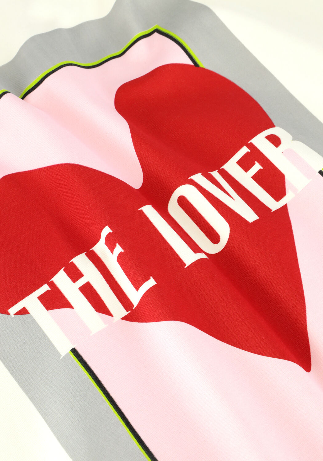 Wei&szlig;e POM AMSTERDAM T-shirt THE LOVER - large