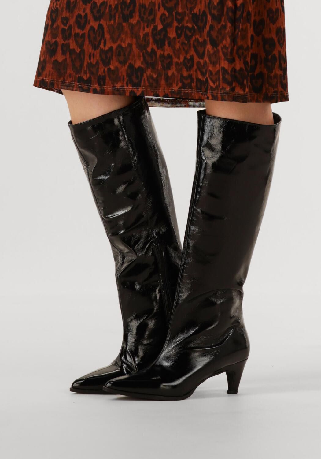 Schwarze NOTRE-V Hohe Stiefel 15290 - large