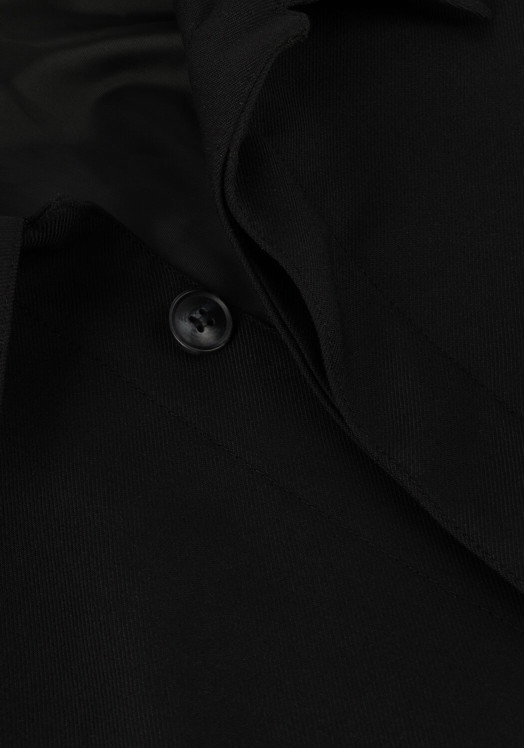 Schwarze SELECTED MEN Overshirt SLH-KENT WOOL HYBRID BLZ - large