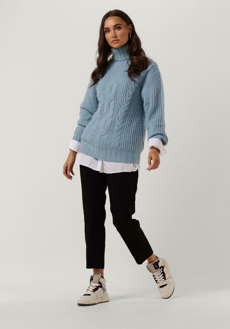 Hellblau SILVIAN HEACH Rollkragenpullover SWEATER CEZAR - large