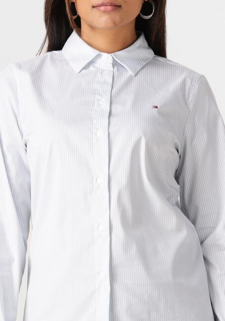 Blaue TOMMY HILFIGER Blusen ESS POPLIN REGULAR SHIRT - large