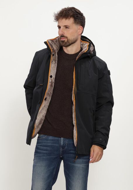 Schwarze PME LEGEND Winterjacken SEMI LONG JACKET SNOWPACK OTTOMAN - large