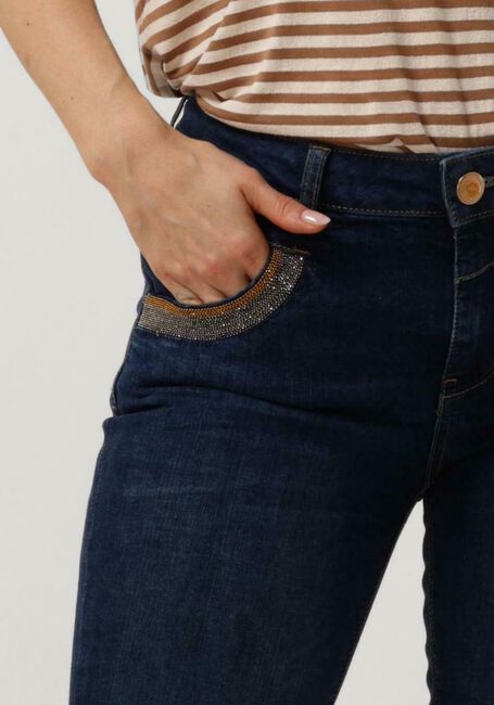 Blaue MOS MOSH Slim fit jeans NAOMI SHADE BLUE JEANS - large