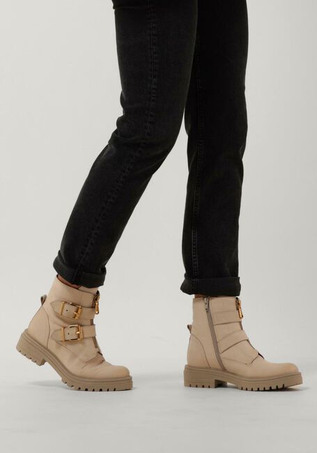 Beige OMODA Biker Boots LPMONK-01 - large