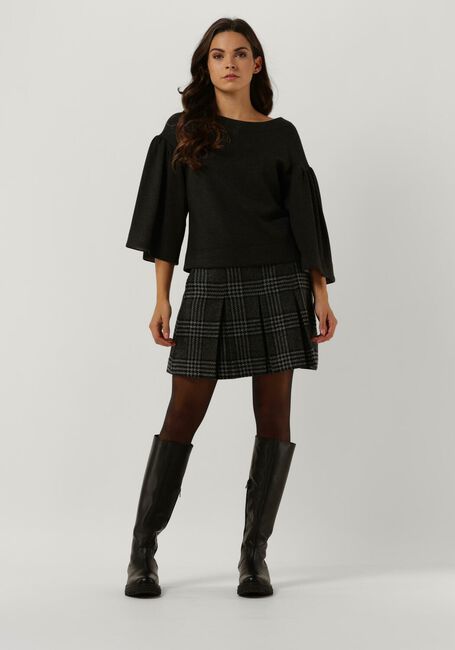 Graue VANILIA Minirock CHECK WOOL MINI - large