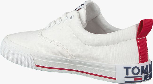 Weiße TOMMY HILFIGER Sneaker low LOWCUT ESSENTIAL - large