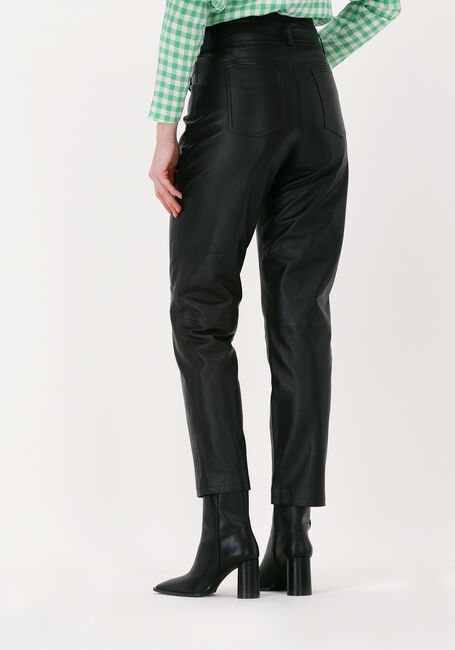 Schwarze CO'COUTURE Hose PHOEBE ZORA LEATHER PANT - large