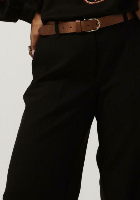 Schwarze SUMMUM Weite Hose TROUSERS WIDE LEGS FOAM UNI - large