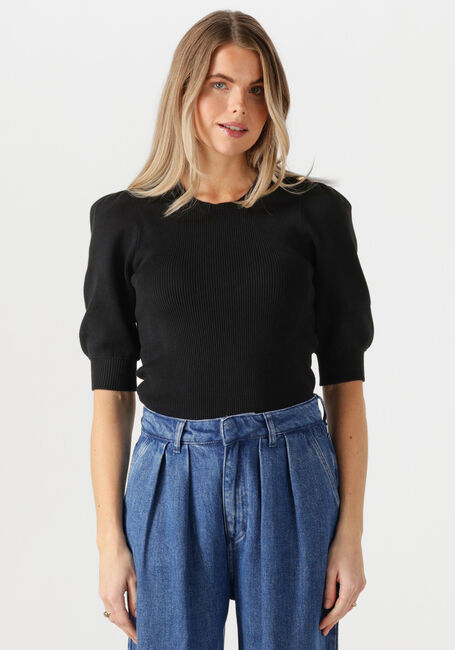 Schwarze FABIENNE CHAPOT Pullover LILLIAN SHORT SLEEVE PULLOVER - large
