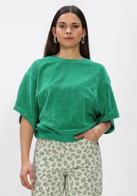 Gr&uuml;ne BY-BAR T-shirt NUKI SLUB TOP - large