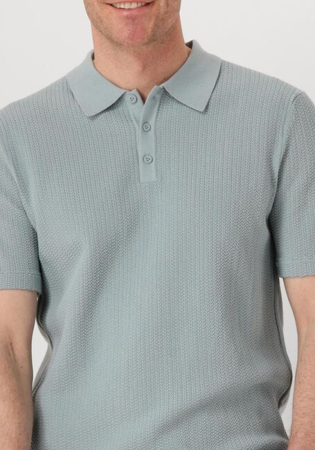 Hellblau PURE PATH Polo-Shirt REGULAR FIT POLO SS KNITWEAR - large