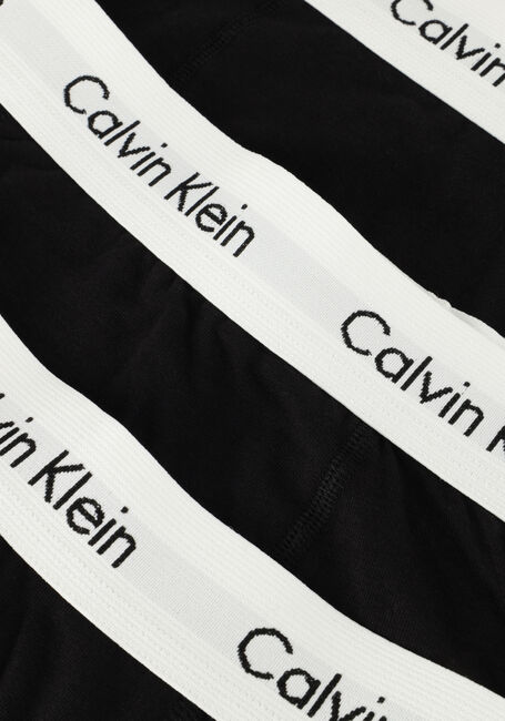 Schwarze CALVIN KLEIN UNDERWEAR Boxershorts 3-PACK TRUNKS - large