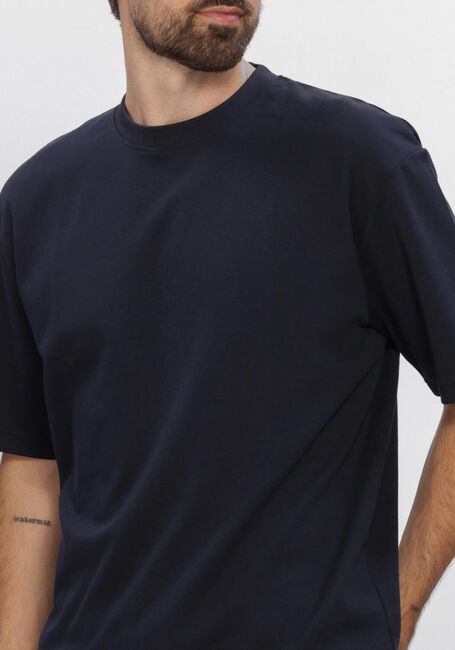 Dunkelblau SELECTED MEN T-shirt SLHLOOSEOSCAR SS O-NECK TEE NOOS - large
