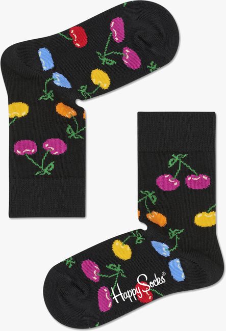 Schwarze HAPPY SOCKS Socken CHERRY KIDS - large