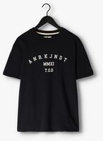 Dunkelblau ANERKJENDT T-shirt AKKIKKI S/S BOX LOGO TEE