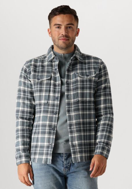 Blaue PURE PATH Overshirt REGULAR FIT SHIRTS OVER201 - large