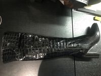 Schwarze VERTON Overknees SAMPLE 176/03 - medium