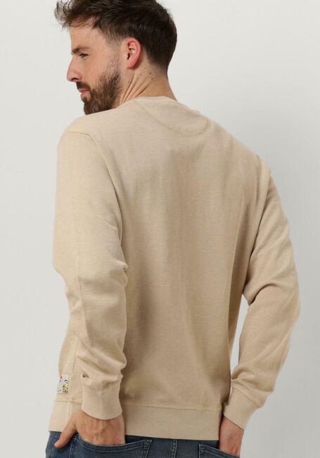 Beige SCOTCH & SODA Sweatshirt GARMENT-DYED STRUCTURED SWEATSHIRT - large