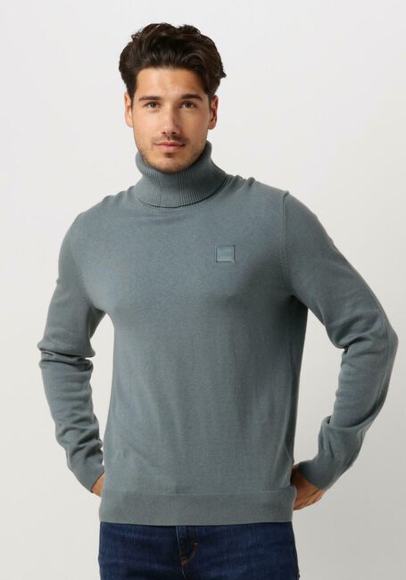 Grüne BOSS ORANGE Rollkragenpullover AKIRO - large