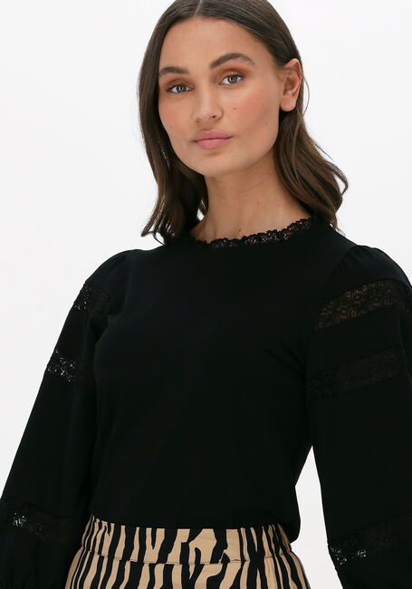 Schwarze JANSEN AMSTERDAM Top NORA - large