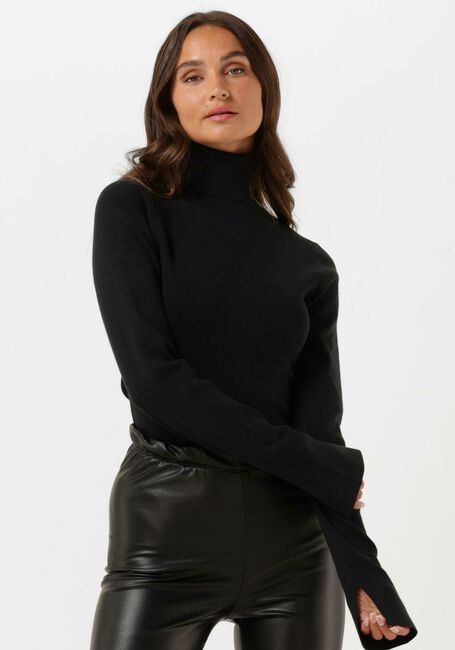 Schwarze PENN & INK Rollkragenpullover COLL NECK - large